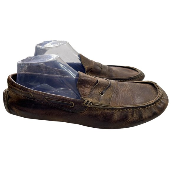 BED|STU Other - Bed|Stu Men's Dockweiler Brown Leather Casual Loafers Size 12M